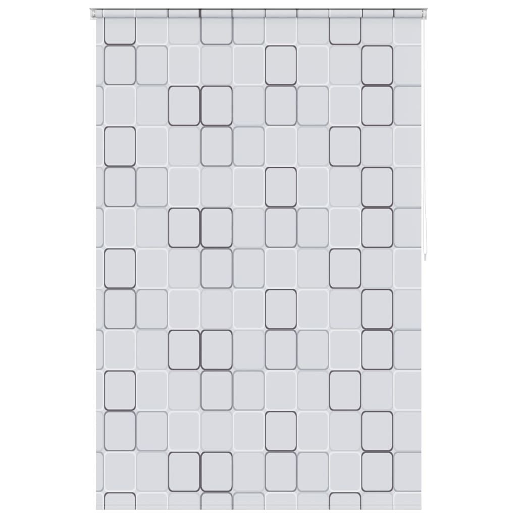 VidaXL Rolgordijn voor douche 140x240 cm vierkant