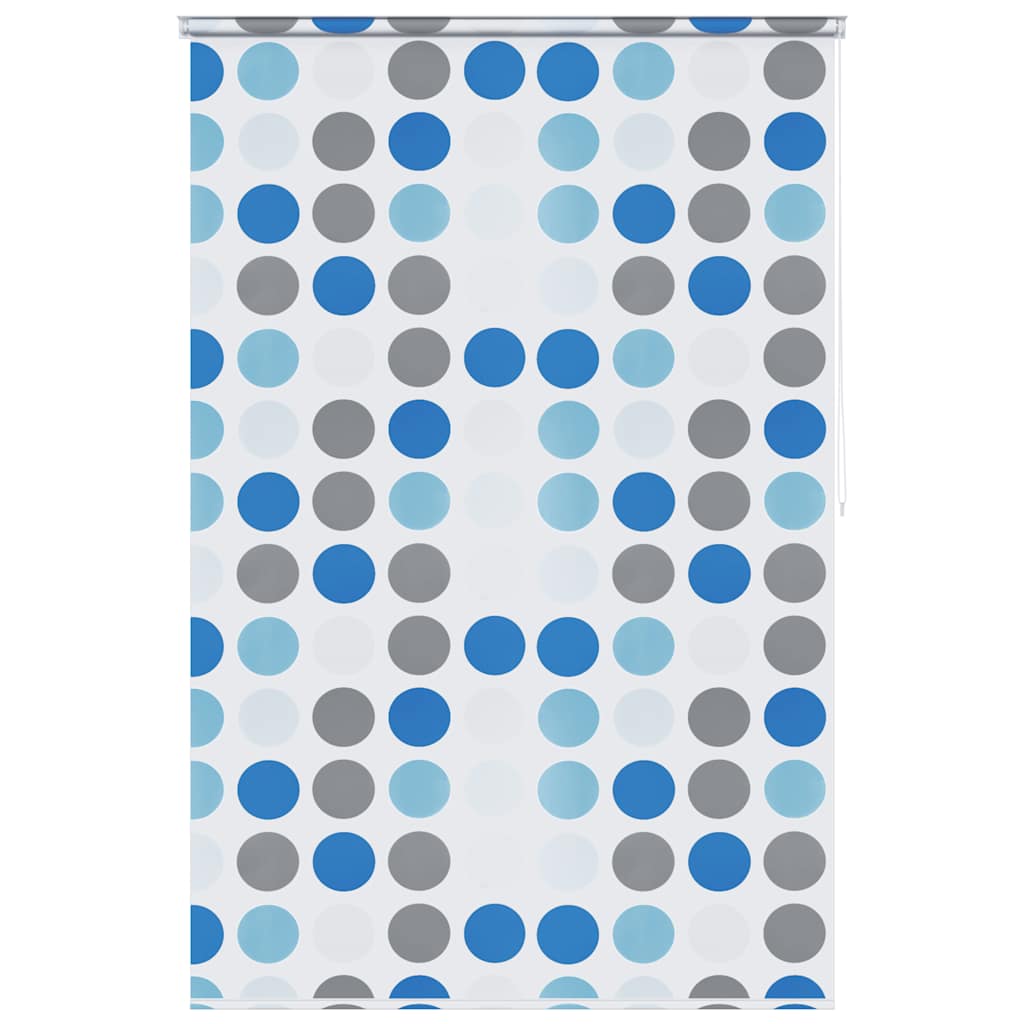 VidaXL Rolgordijn voor douche cirkel 140x240 cm