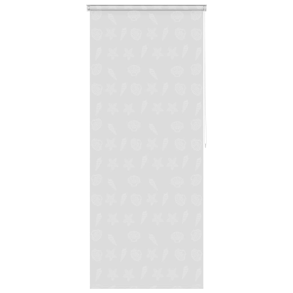 VidaXL Rolgordijn voor douche 80x240 cm zeester