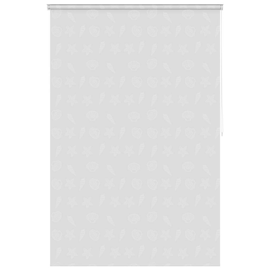 VidaXL Rolgordijn voor douche 140x240 cm zeester