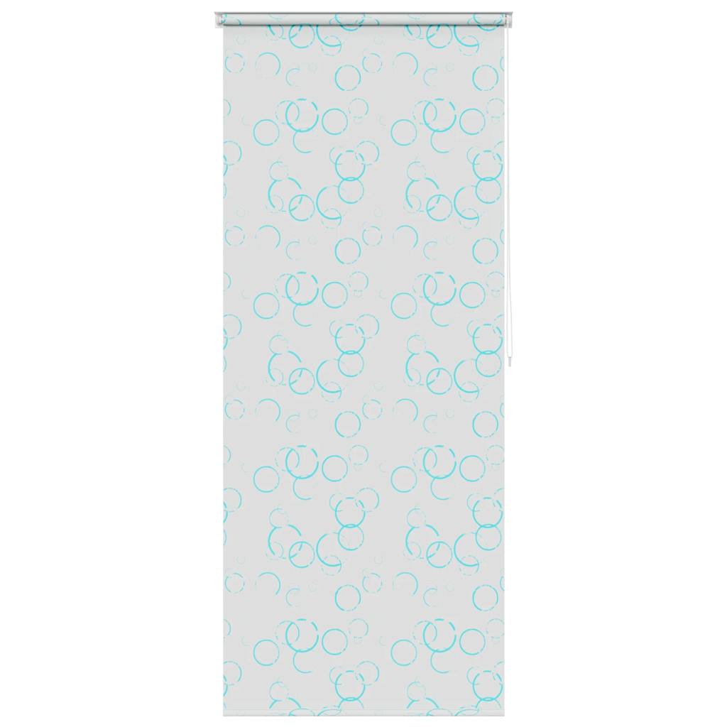 VidaXL Rolgordijn voor douche 120x240 cm bubbel