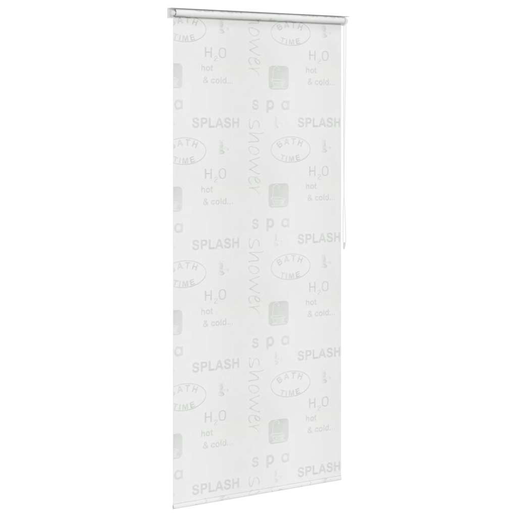 VidaXL Rolgordijn voor douche 100x240 cm splash