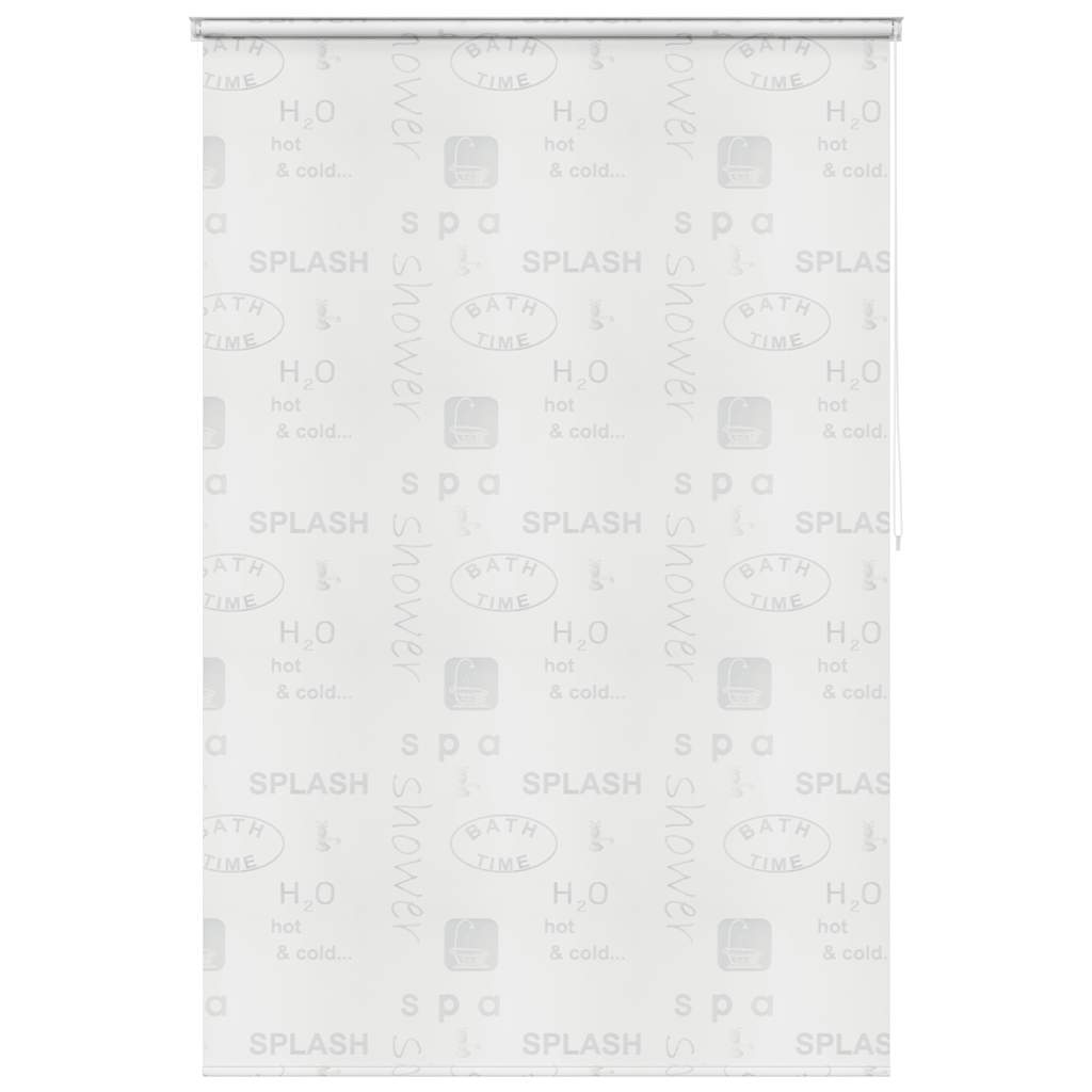 VidaXL Rolgordijn voor douche 160x240 cm splash