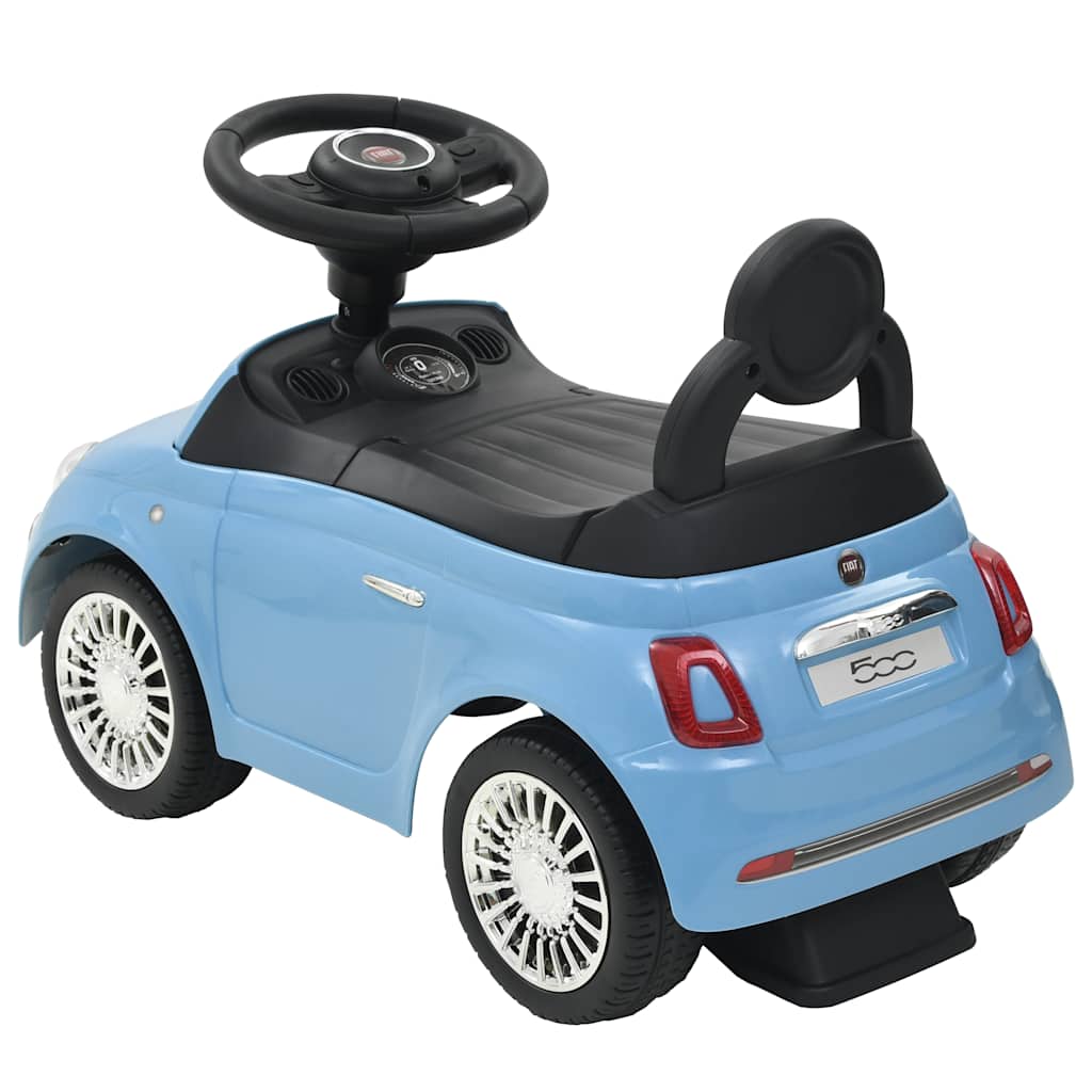 VidaXL Loopauto fiat 500 blauw