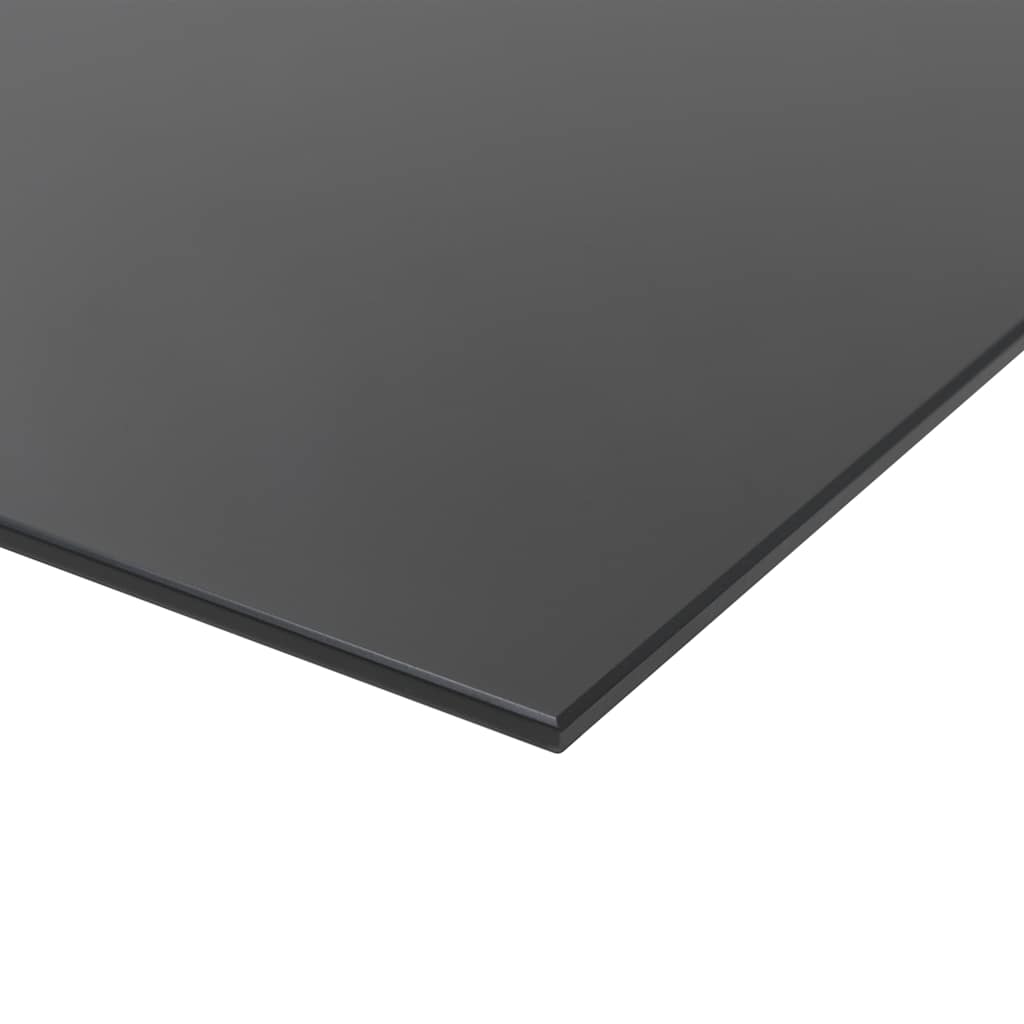 VidaXL Schoolbord voor aan de wand magnetisch 80x60 cm glas