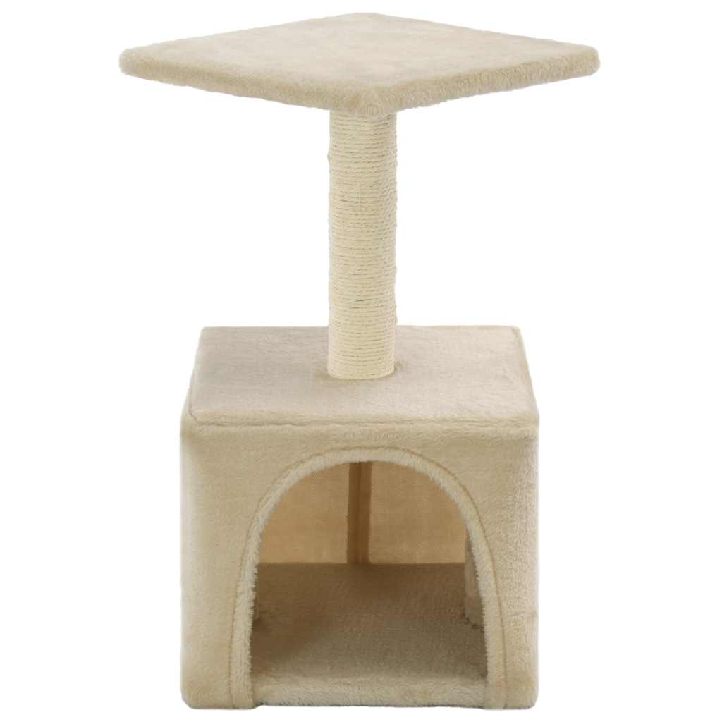 VidaXL Kattenkrabpaal met sisal krabpaal 55 cm beige