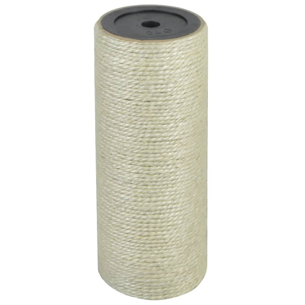 VidaXL Kattenkrabpaal 8x20 cm 10 mm beige