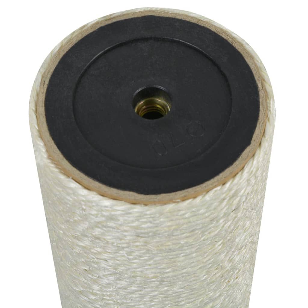 VidaXL Kattenkrabpaal 8x30 cm 10 mm beige