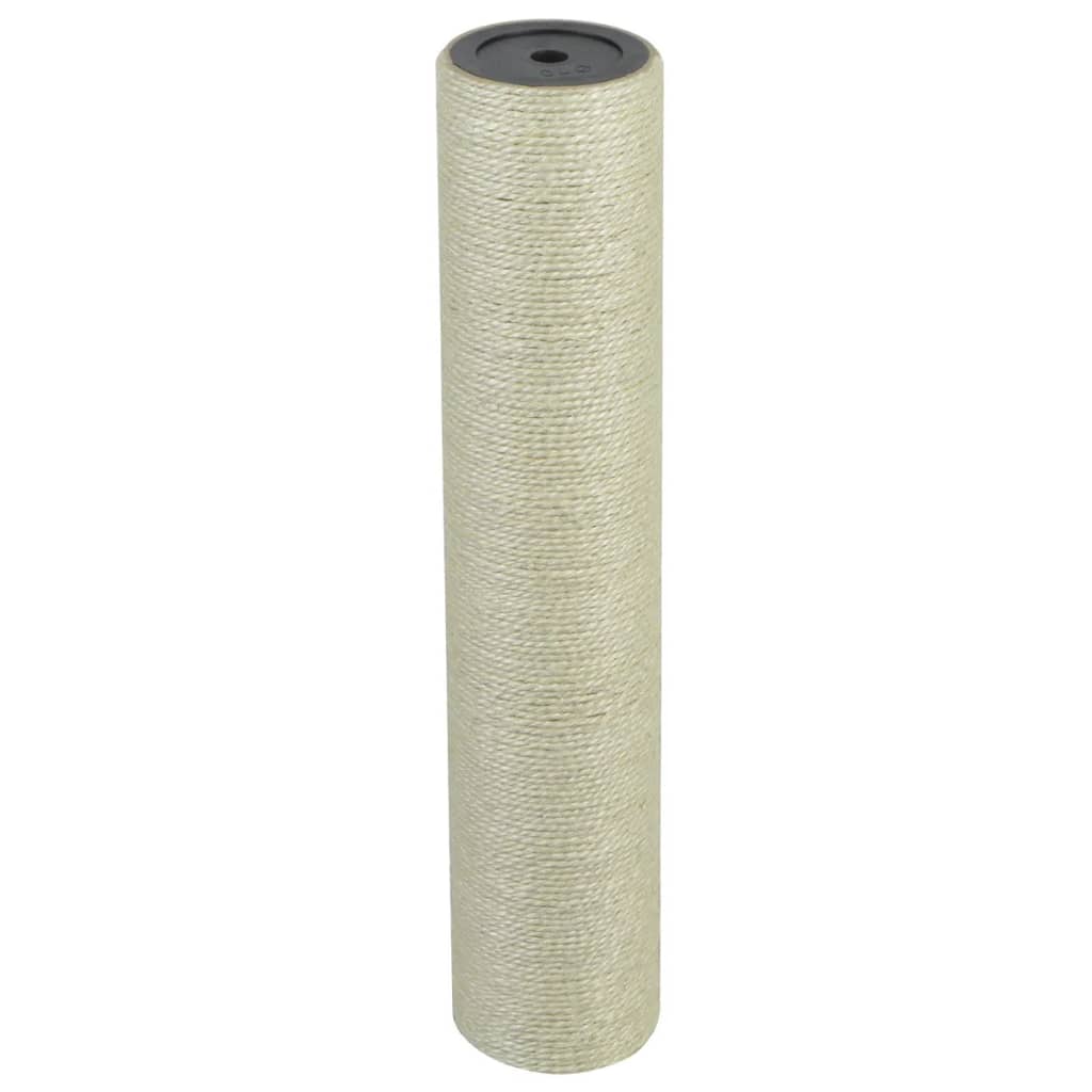 VidaXL Kattenkrabpaal 8x40 cm 10 mm beige