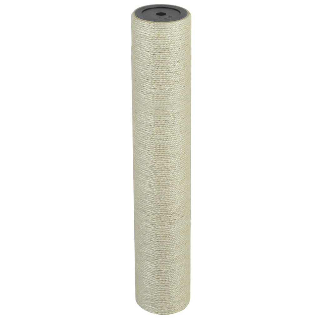 VidaXL Kattenkrabpaal 8x45 cm 10 mm beige