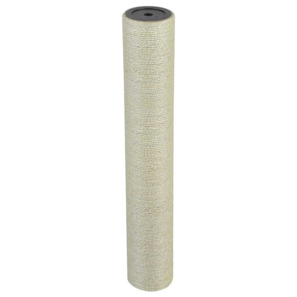 VidaXL Kattenkrabpaal 8x50 cm 10 mm beige