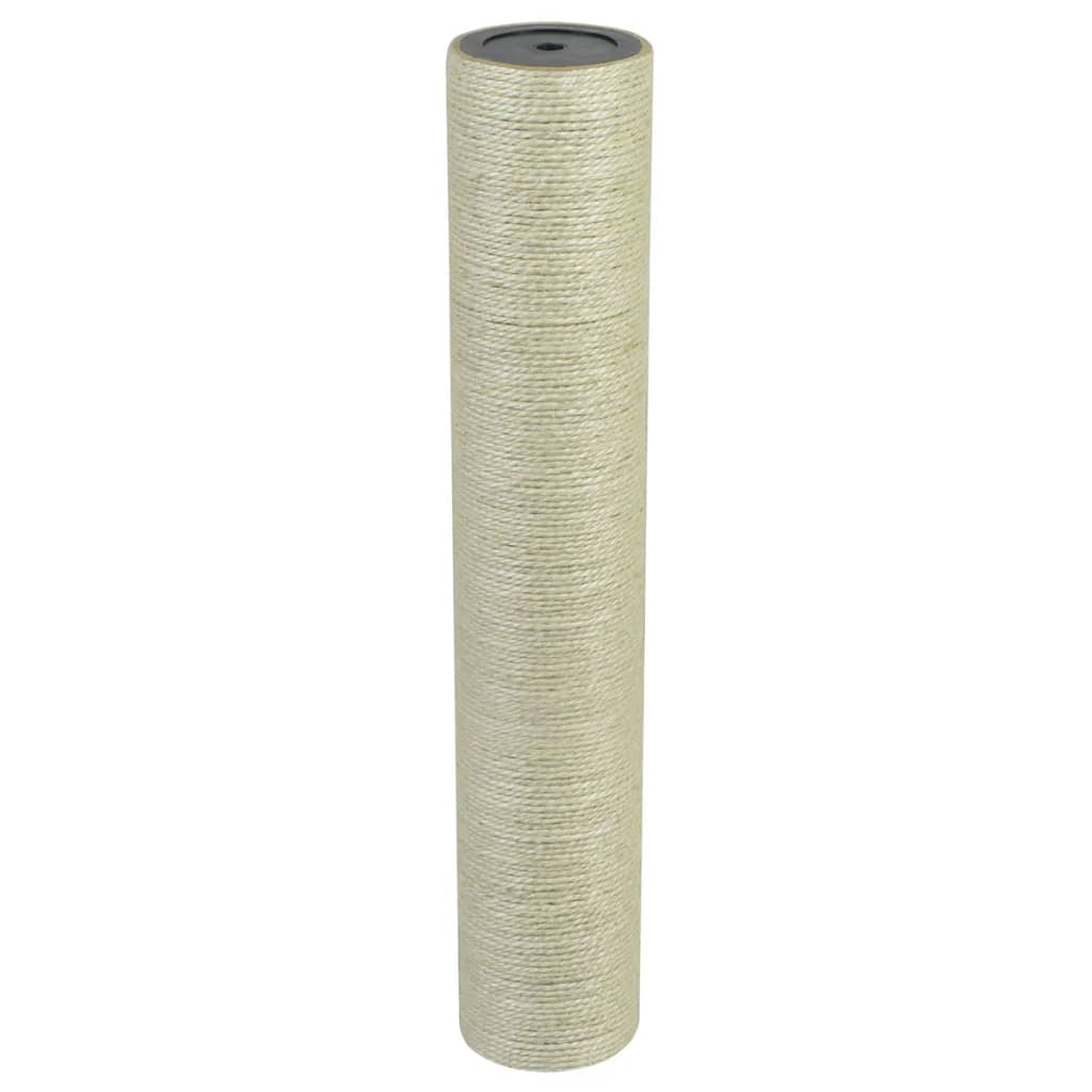 VidaXL Kattenkrabpaal 8x45 cm 8 mm beige