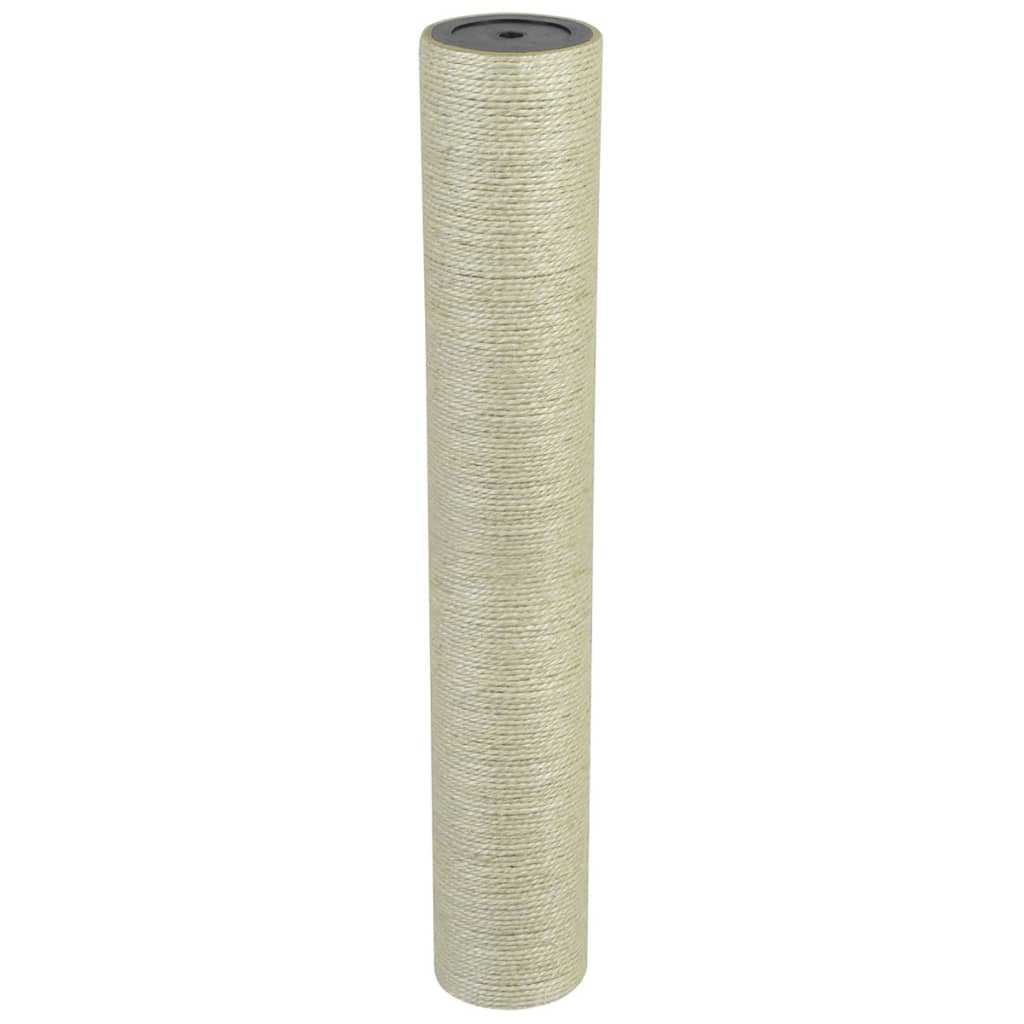 VidaXL Kattenkrabpaal 8x50 cm 8 mm beige