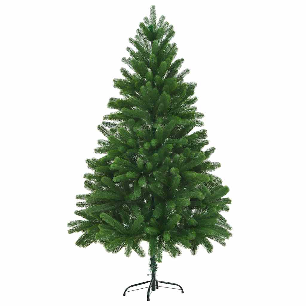VidaXL Kunstkerstboom met levensechte naalden 180 cm groen