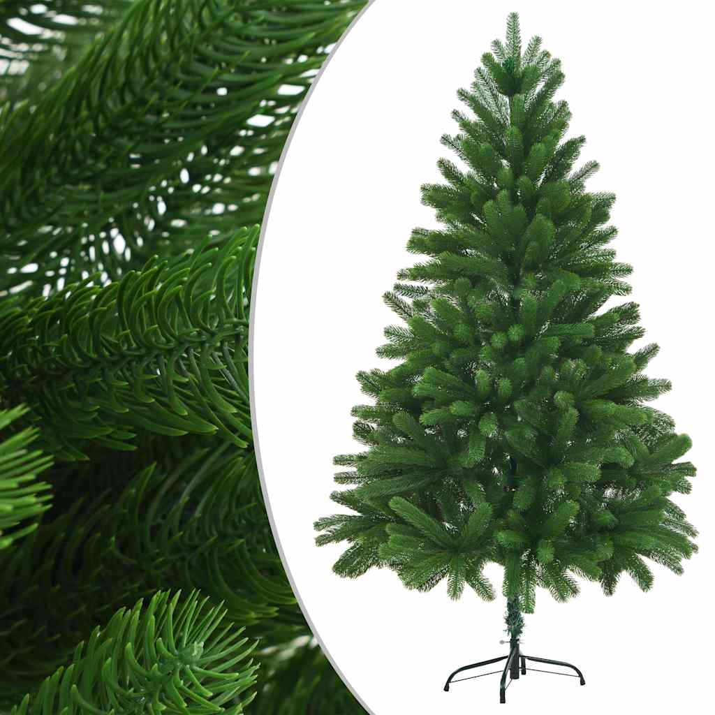 VidaXL Kunstkerstboom met levensechte naalden 180 cm groen