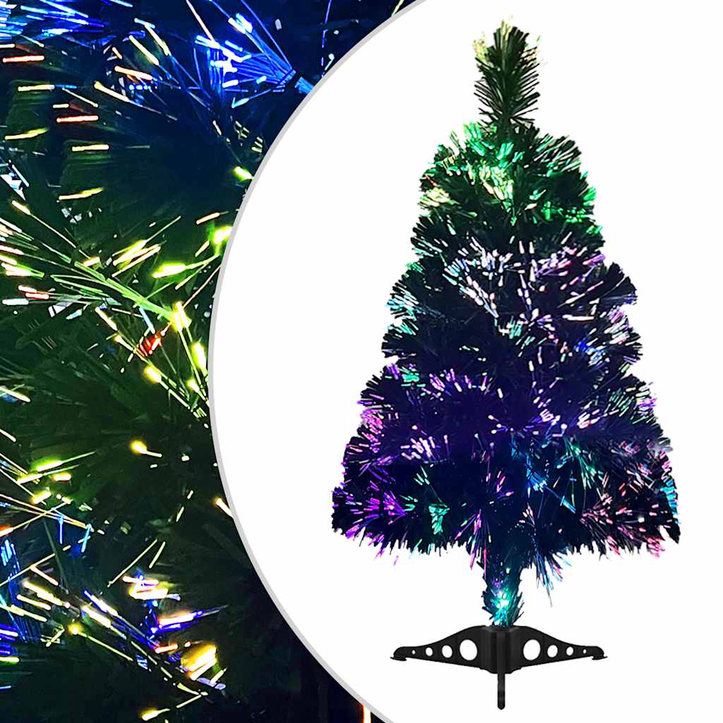 VidaXL Kunstkerstboom 64 cm glasvezel groen