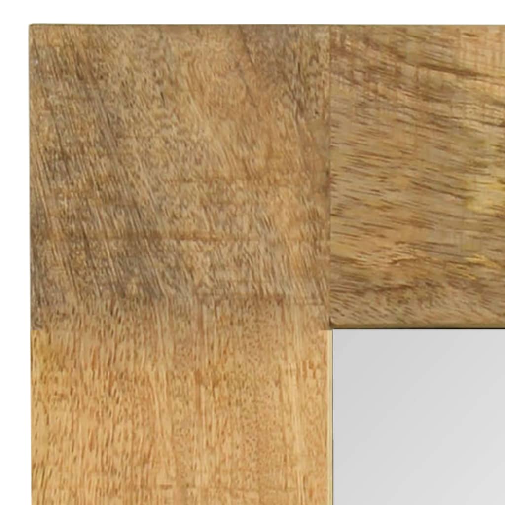 VidaXL Spiegel 50x50 cm massief mangohout