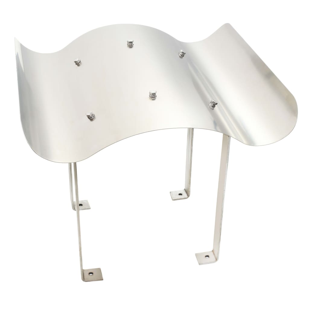 VidaXL Schoorsteenkap roestvrij staal 60 x 80 x 39 cm