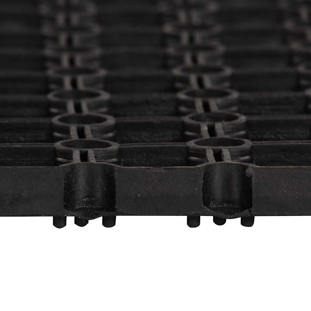 VidaXL Rubbermatten 22 mm 40x60 cm 5 st