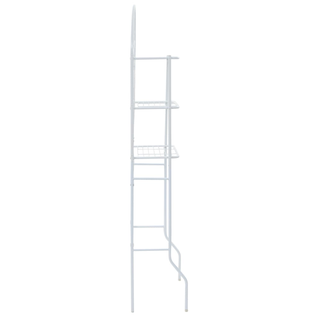 VidaXL Badkamerrek 60x33x174 cm wit