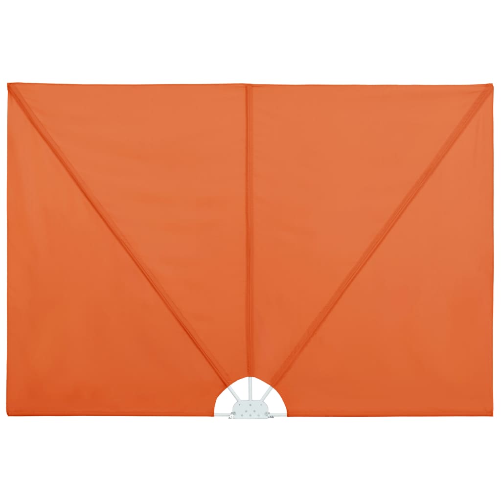 VidaXL Terrasscherm inklapbaar 240x160 cm terracottakleurig