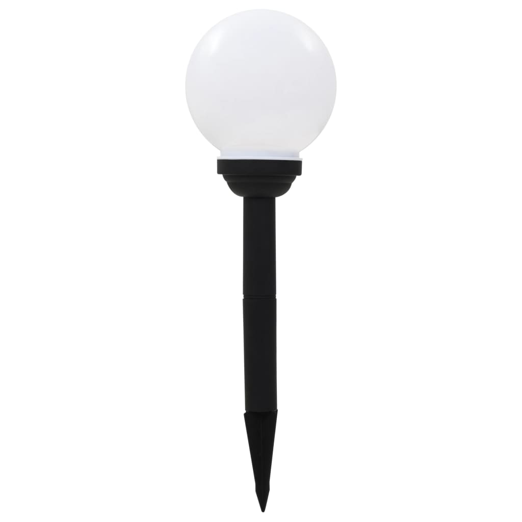 VidaXL Led-solarlampen rond 15 cm rgb 4 st
