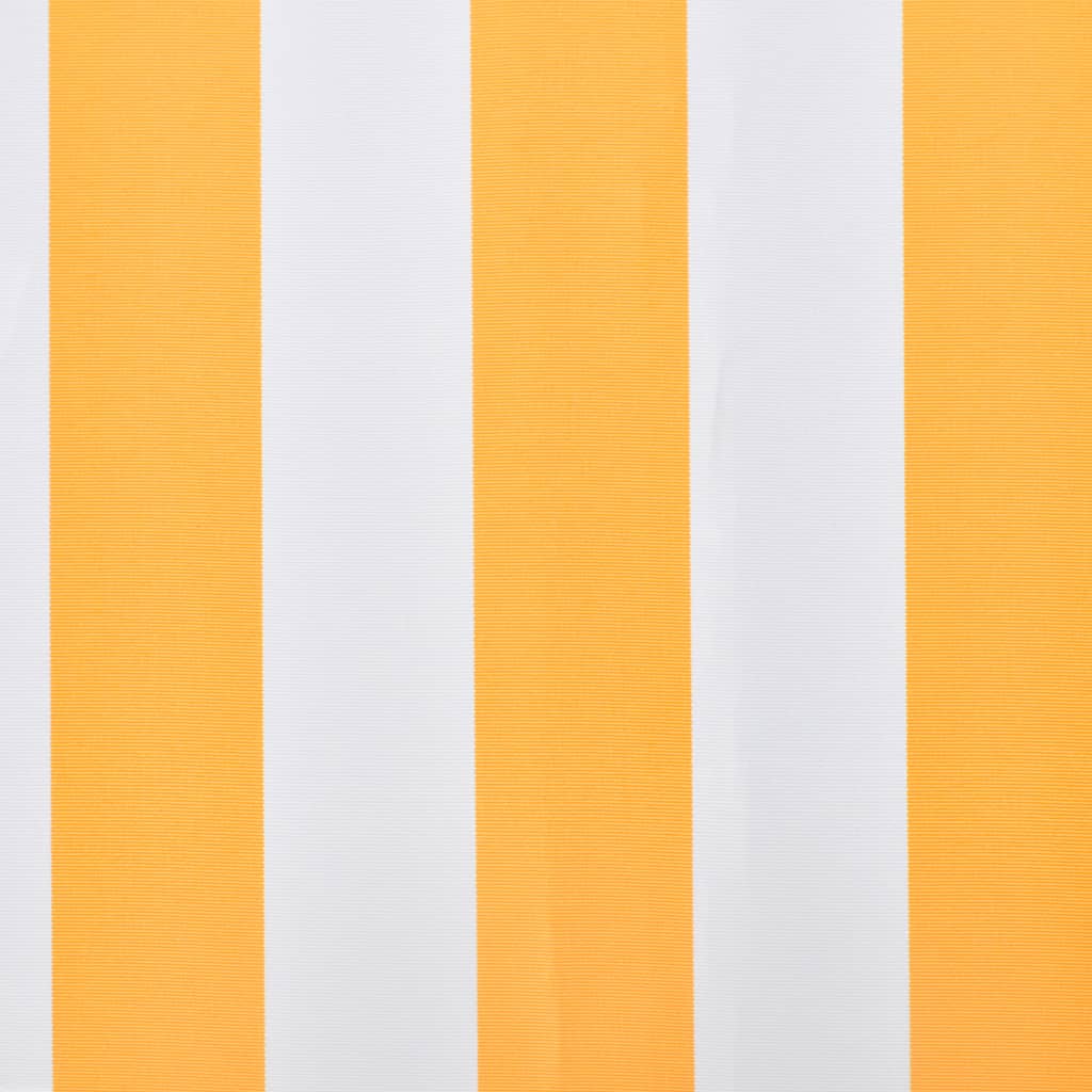 VidaXL Luifeldoek 350x250 cm canvas oranje en wit