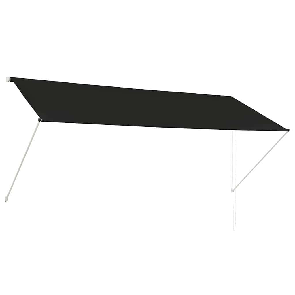 VidaXL Luifel uittrekbaar 300x150 cm antraciet