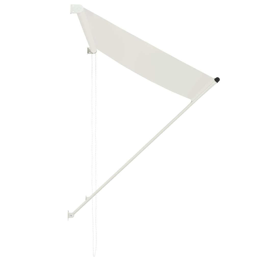VidaXL Luifel uittrekbaar 150x150 cm crème