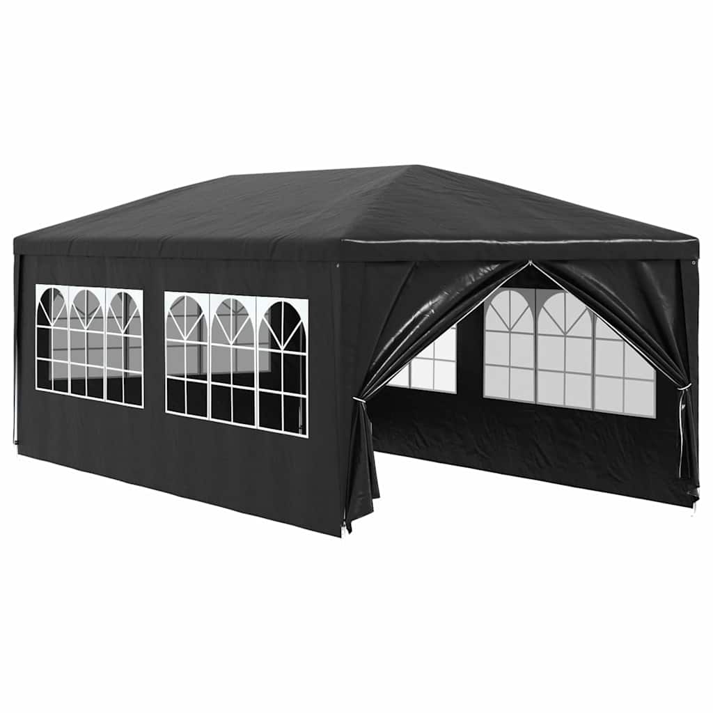 VidaXL Partytent 3x6 m antraciet