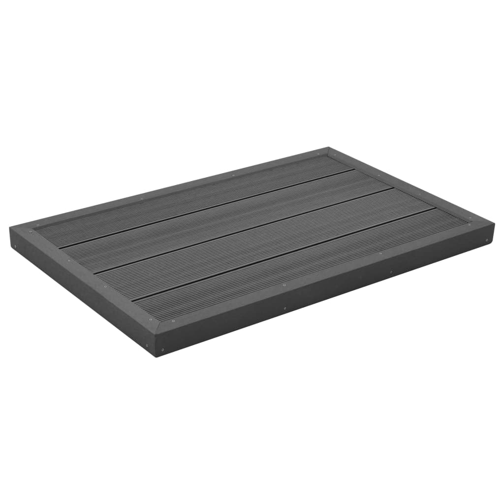 VidaXL Vloerelement voor solardouche of zwembadladder hkc