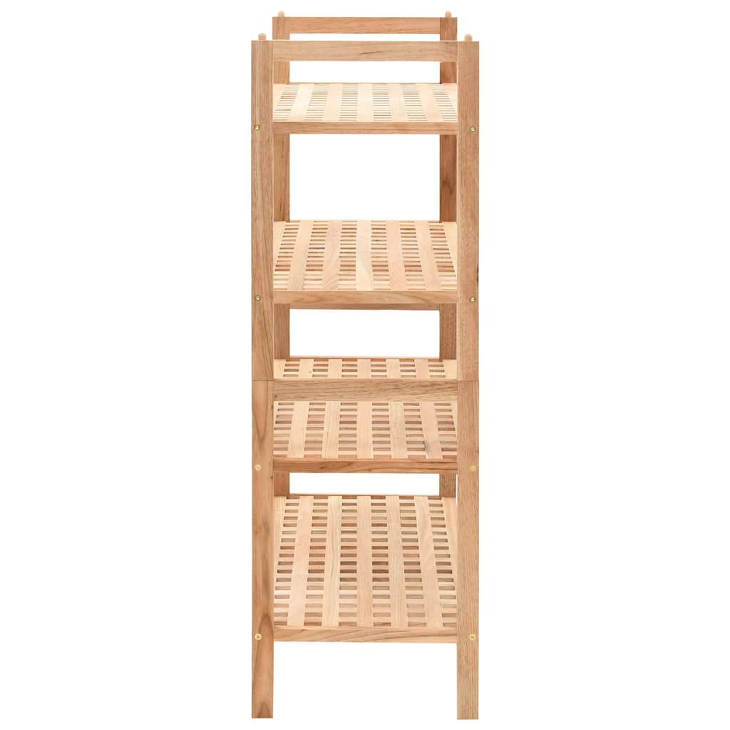 VidaXL Schoenenrek 69x26x81 cm massief walnotenhout
