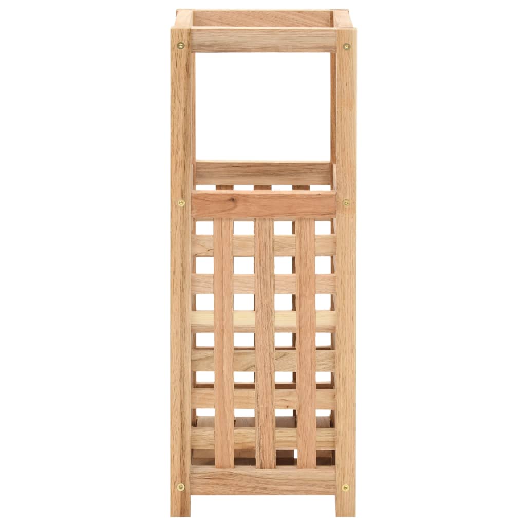VidaXL Paraplubak 18x18x50 cm massief walnotenhout