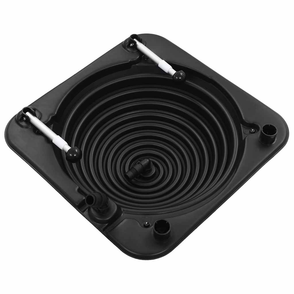 VidaXL Zwembadverwarming solar 75x75x36 cm hdpe aluminium