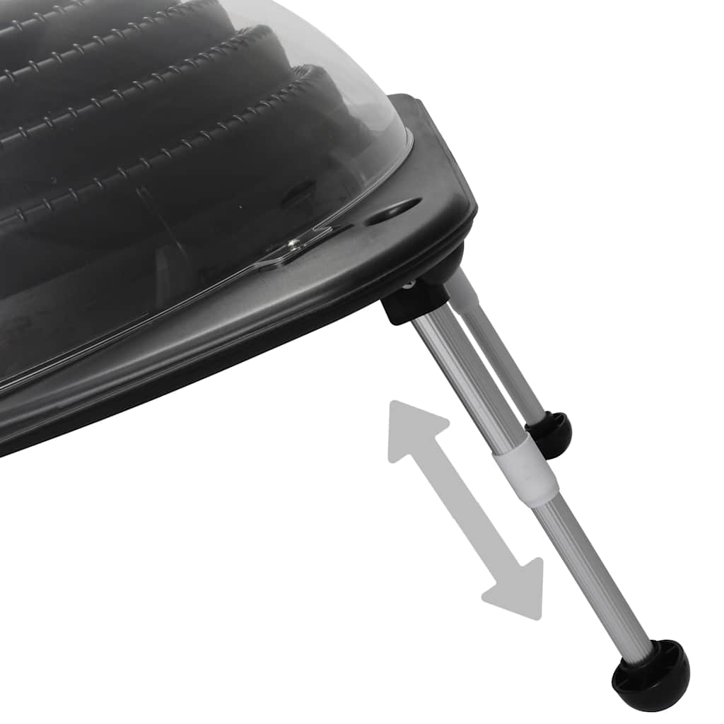 VidaXL Zwembadverwarming solar 75x75x36 cm hdpe aluminium