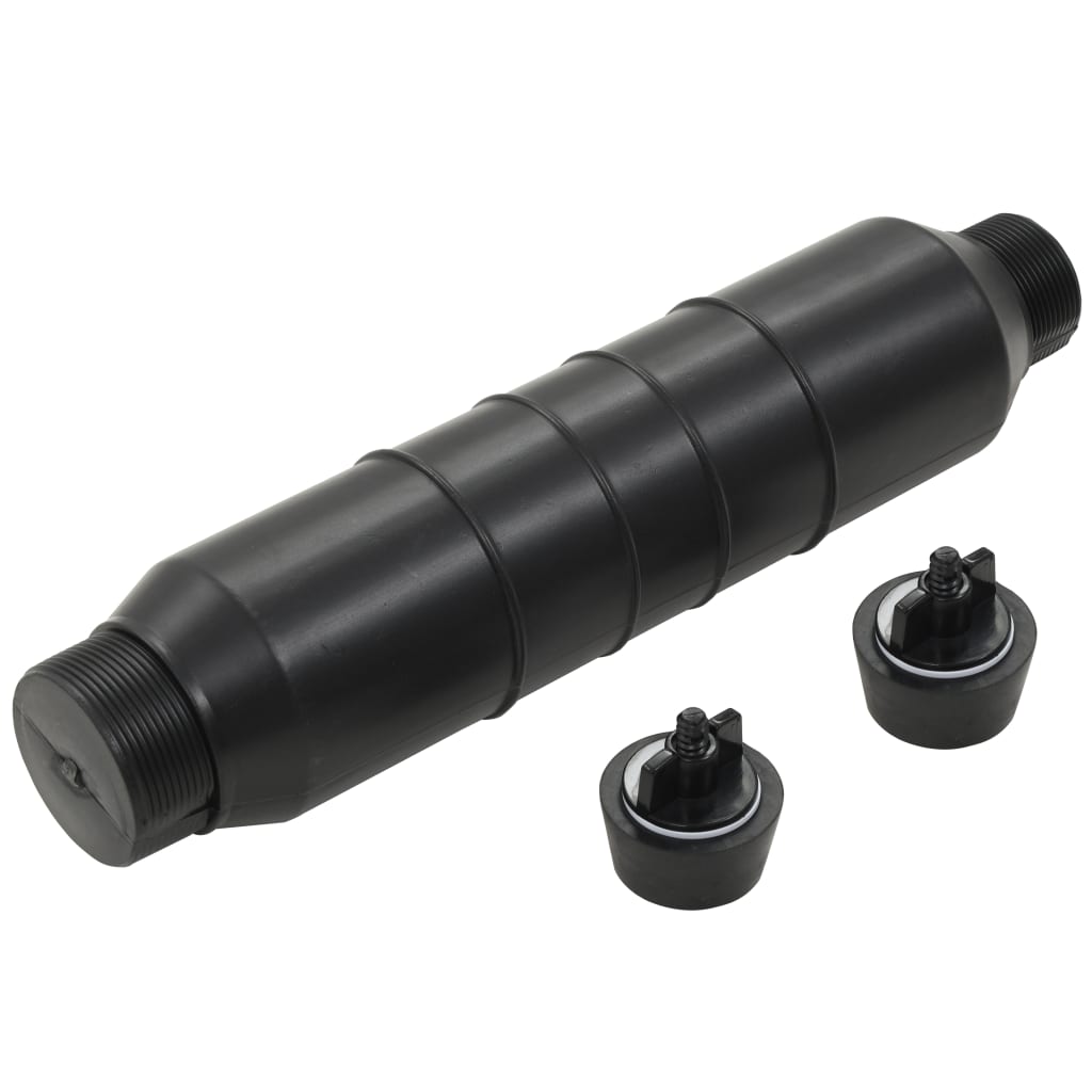 VidaXL Zwembad gizzmo vorstbeschermer met 2 winterstops hdpe