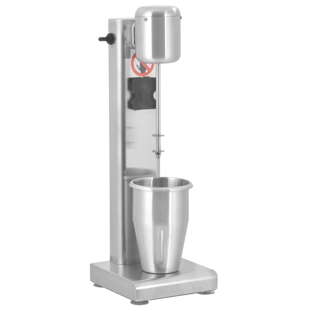 VidaXL Milkshake mixer 1 l roestvrij staal