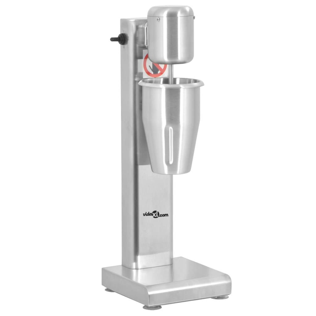VidaXL Milkshake mixer 1 l roestvrij staal