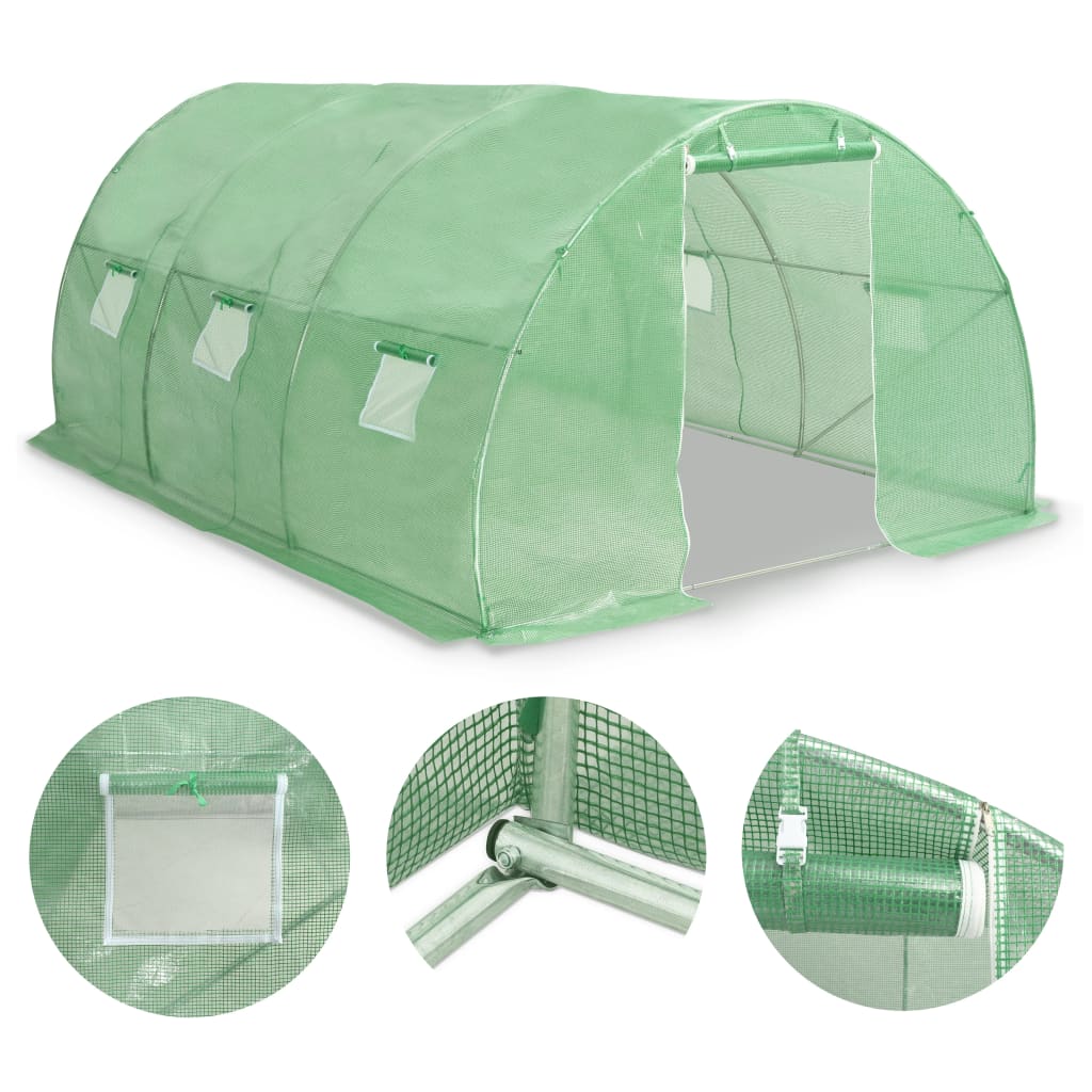 VidaXL Kas 13,5 m² 450x300x200 cm