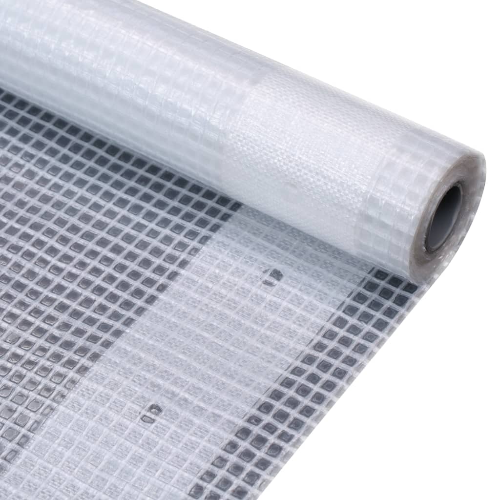 VidaXL Leno dekzeil 260 g m² 3x4 m wit