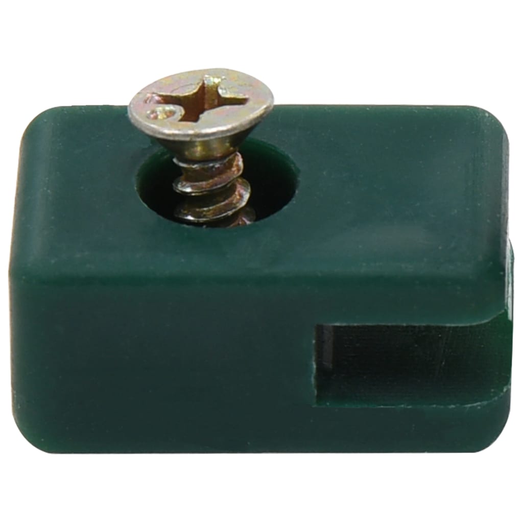 VidaXL Spandraadhouder met schroef 100 sets groen