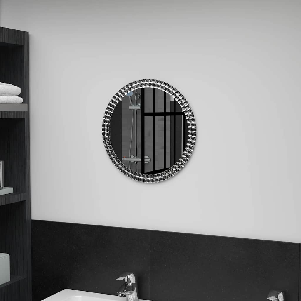 VidaXL Wandspiegel 40 cm gehard glas