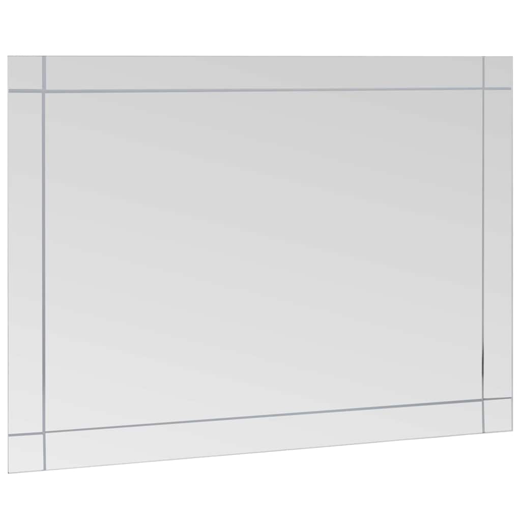 VidaXL Wandspiegel 60x50 cm glas