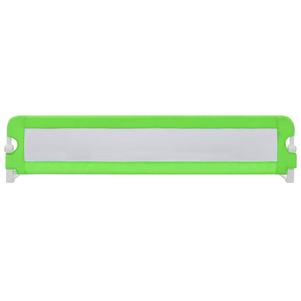 VidaXL Bedhekje peuter 180x42 cm polyester groen