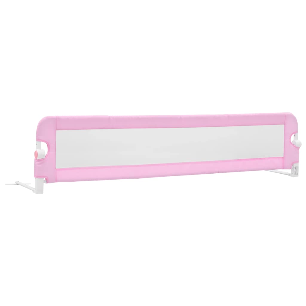 VidaXL Bedhekje peuter 180x42 cm polyester roze