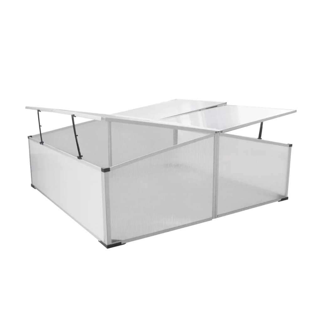VidaXL Koude bak met 4 deksels 108x110x41 cm