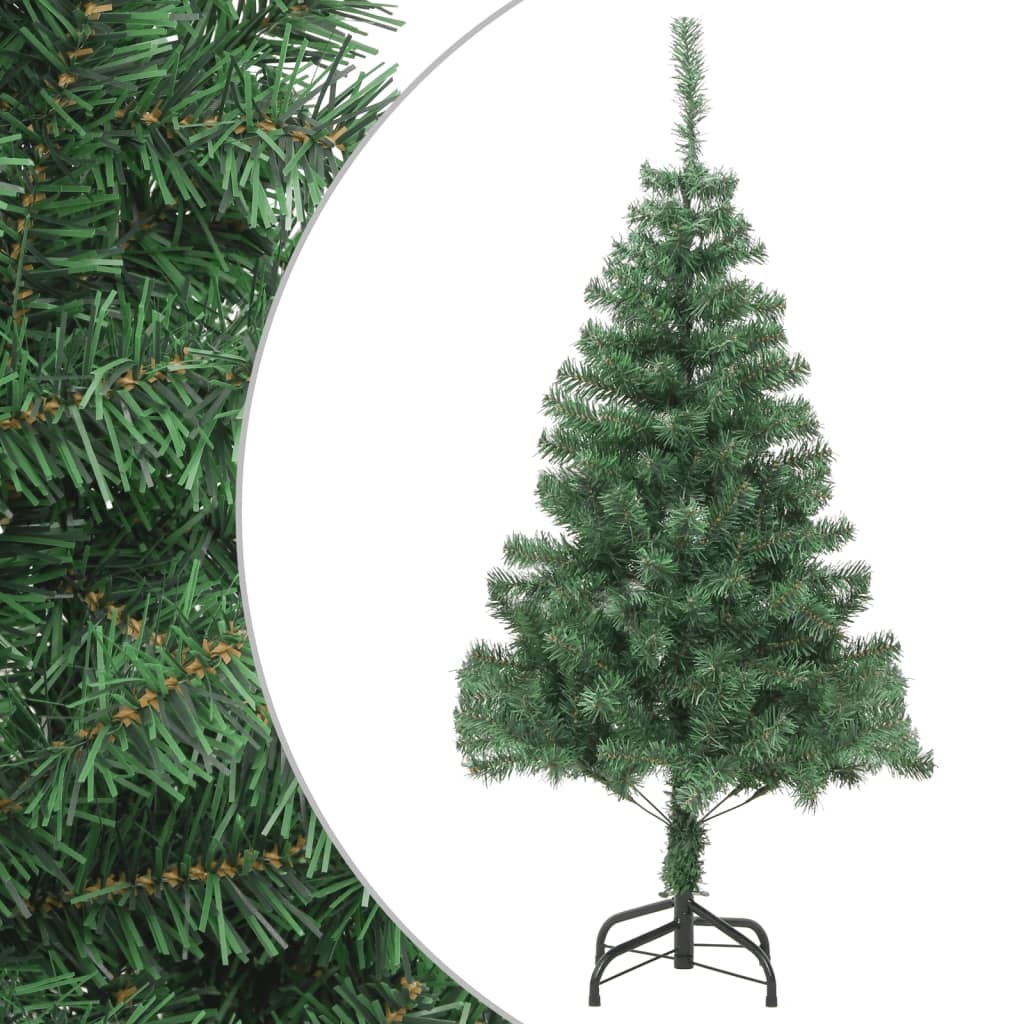 VidaXL Kunstkerstboom met stalen standaard 910 takken 210 cm