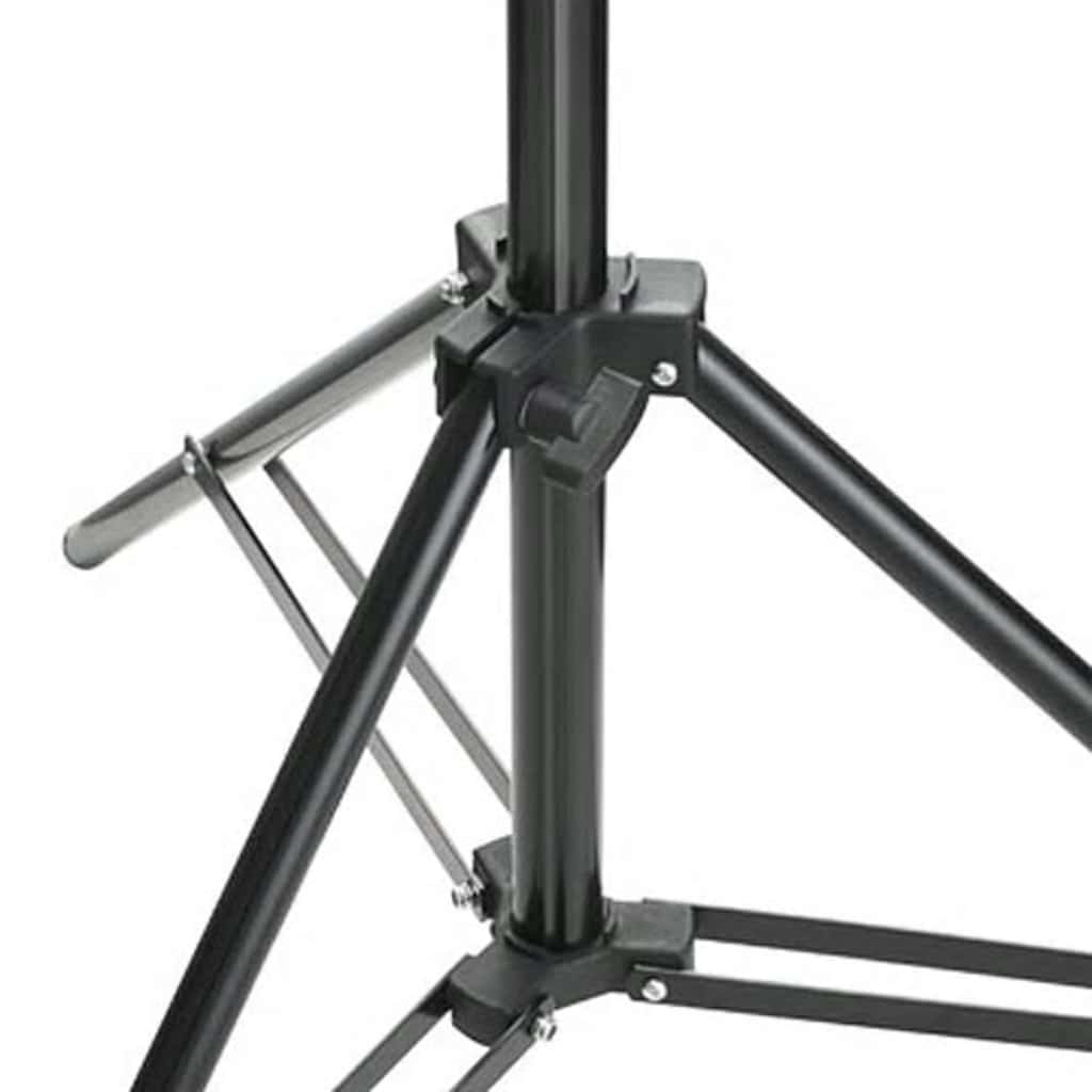 VidaXL Studiolampenset inclusief statieven en paraplu's
