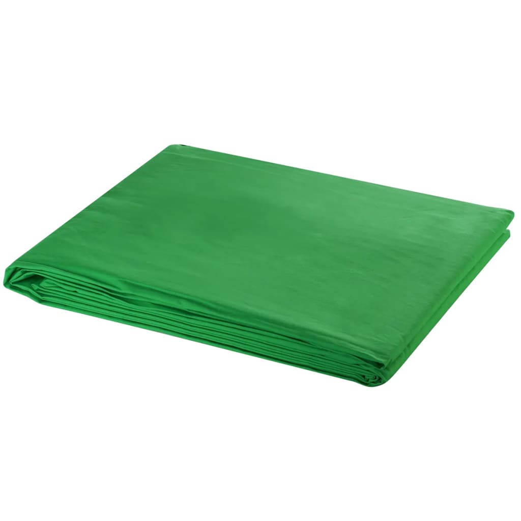 VidaXL Achtergrondsysteem 500x300 cm groen
