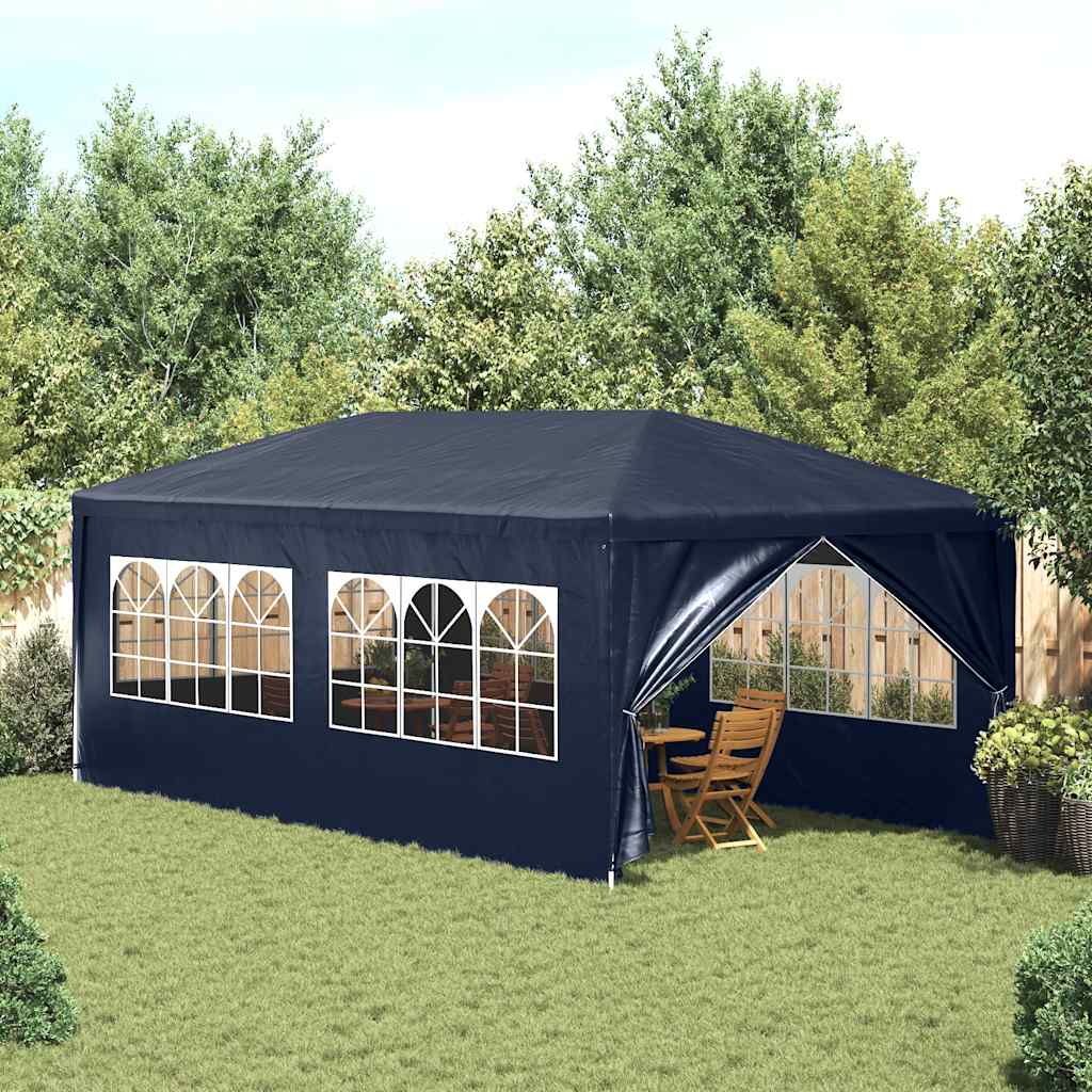 VidaXL Partytent 3x6 m blauw